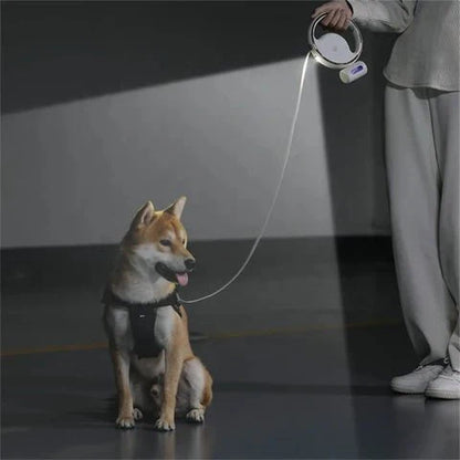 Skorter | SmartLead – Automatic Dog Leash with LED Light and Waste Bag Holder