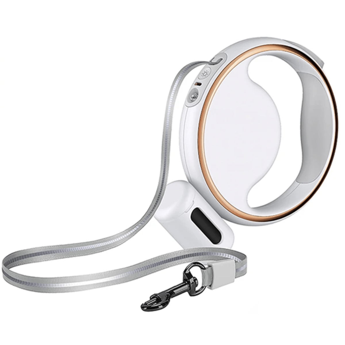 Skorter | SmartLead – Automatic Dog Leash with LED Light and Waste Bag Holder