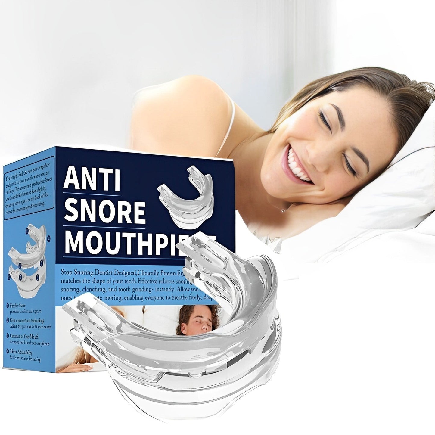 Skorter | Anti-Snoring Sleep Apnea Mouthpiece Protection