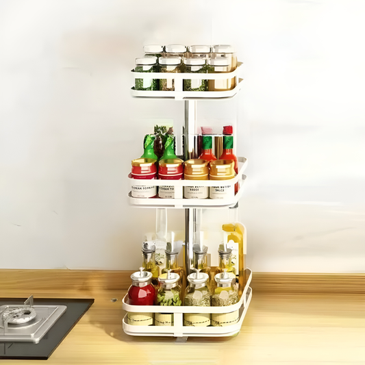 Skorter | 360° Rotating Ingot Rack for Kitchen Cabinets