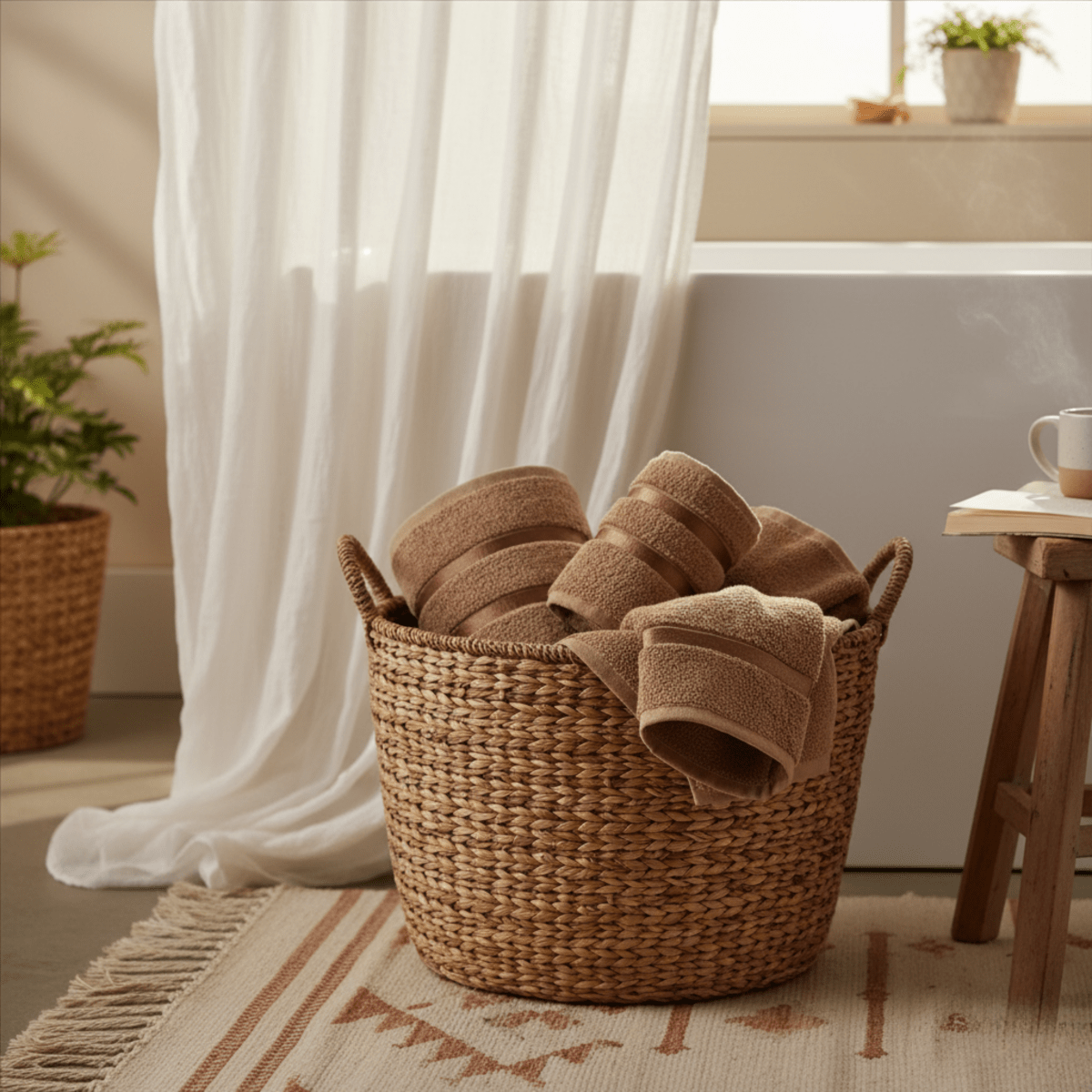 Skorter | Opulenze Roman Hand & Face Towels | Plush, lightweight towels designed for style and daily care