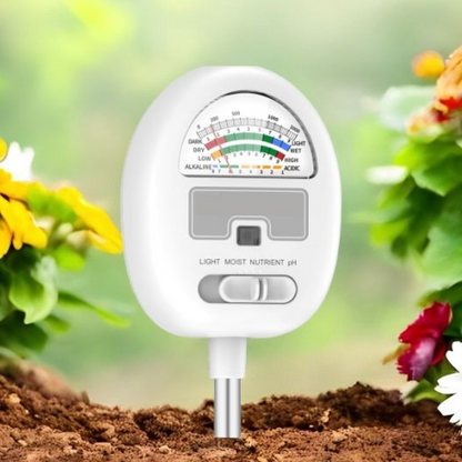 Skorter | 4-In-1 Smart Soil Meter for Precise Plant Care Monitoring
