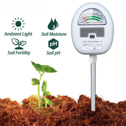 Skorter | 4-In-1 Smart Soil Meter for Precise Plant Care Monitoring
