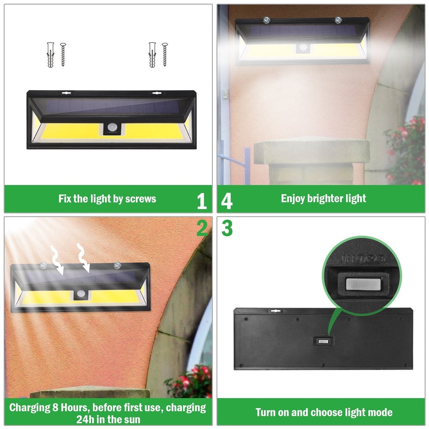 Skorter | Sunlight 180 LEDs Wall light