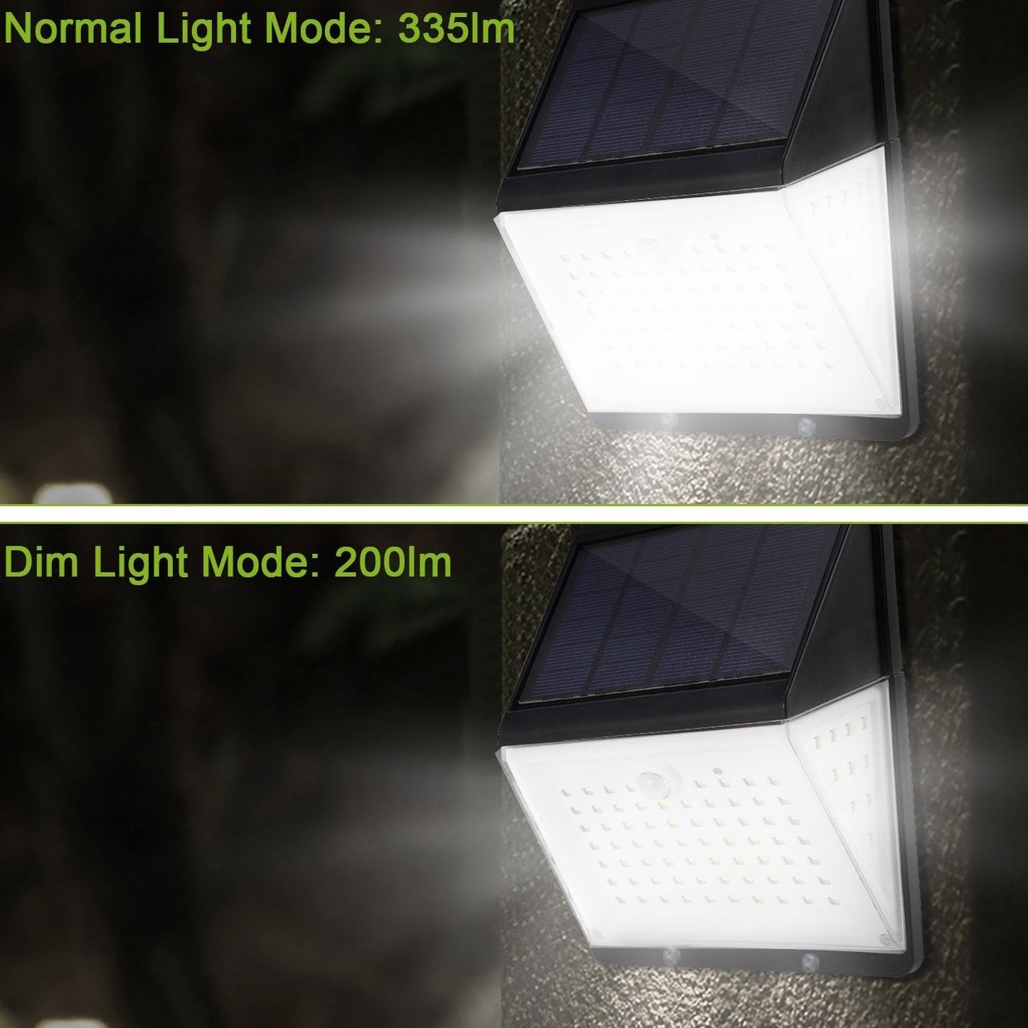 Skorter | Sollys 88 LED Outdoor Wall Lamps
