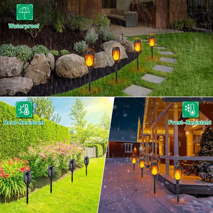 Solar Lights For Outside With Flickering Flame - SKØRTER