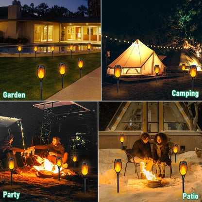 Solar Lights For Outside With Flickering Flame - SKØRTER