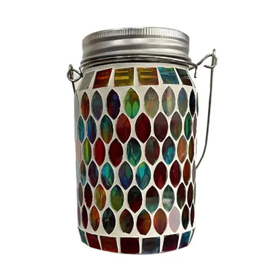 Skorter | Solar Mosaic LED Waterproof Outdoor Hanging Lanterns