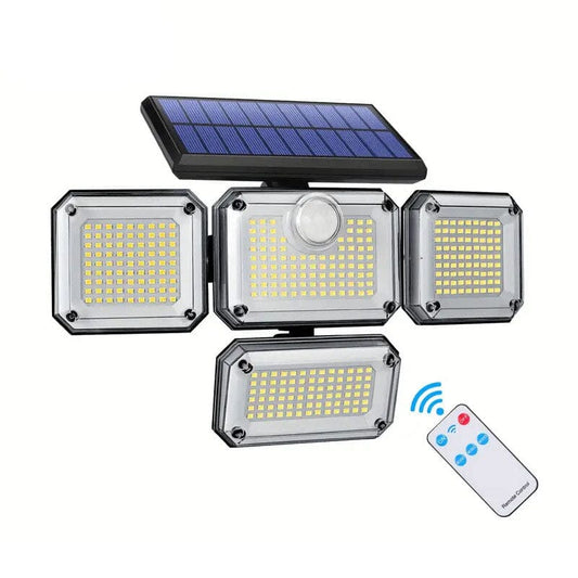 Skorter | Sold outdoor lighting 333 LED lamps with motion sensor 4 heads
