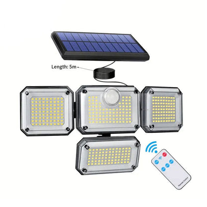 Skorter | Sold outdoor lighting 333 LED lamps with motion sensor 4 heads