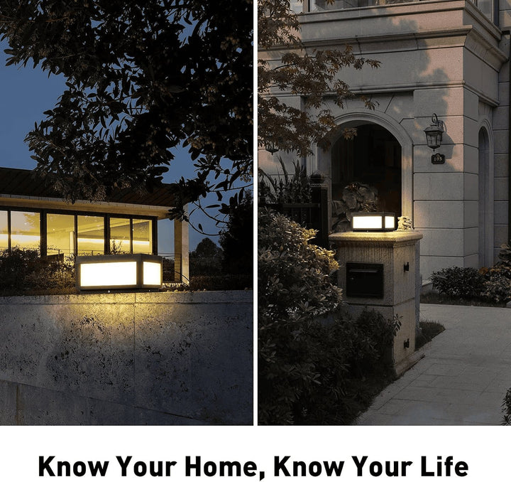 Solar Outdoor Modern Post Light - SKØRTER