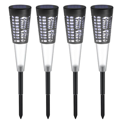 Solar Pathway Lights Hollow out Decor IP54 Waterproof Solar Powered Garden Light - SKØRTER