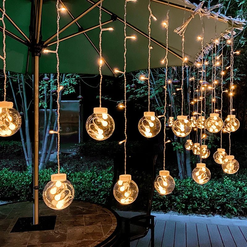 Skorter | String Lights – Solar Pendant – elegant design – solar powered