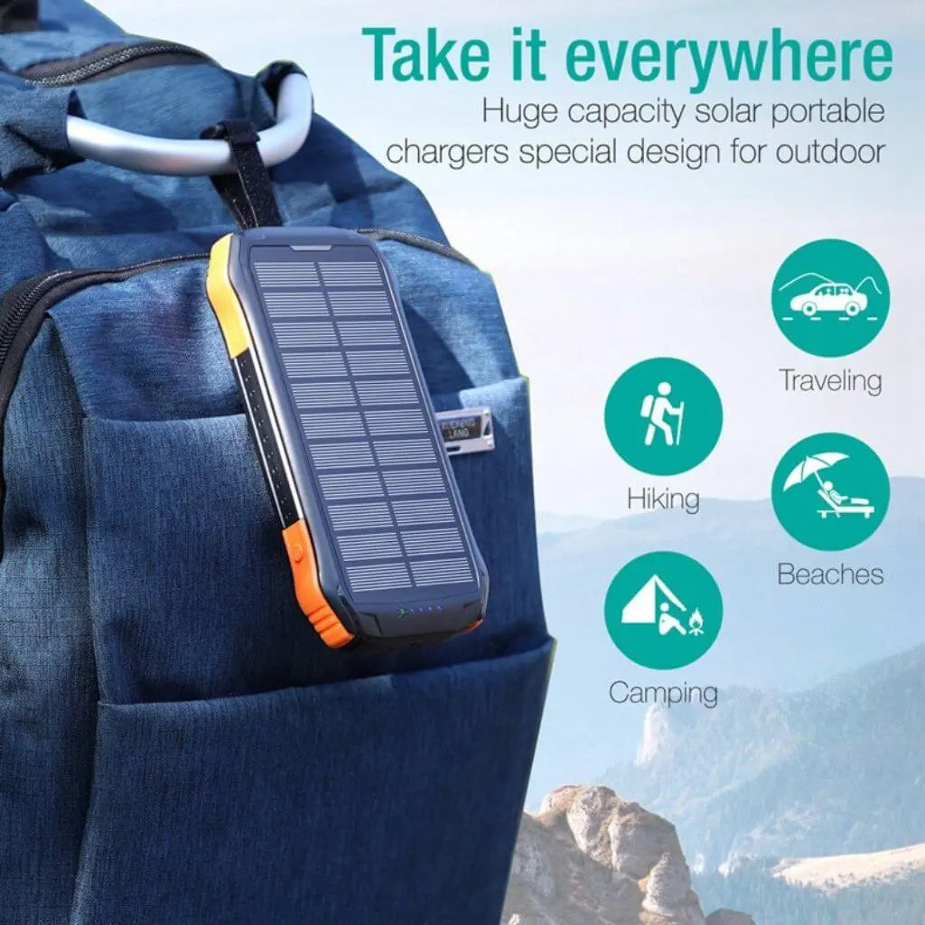 Skorter | Powerful Solar PowerBank – Portable Charger for Adventurers