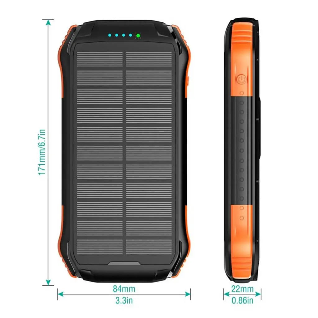 Skorter | Powerful Solar PowerBank – Portable Charger for Adventurers