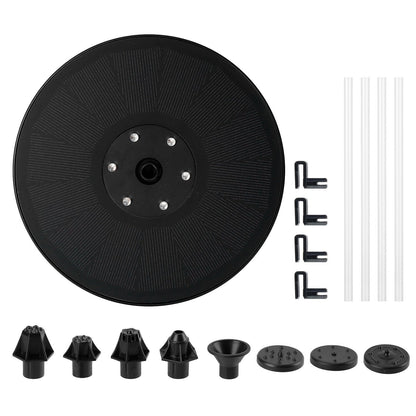 Skorter | Solar-powered fountain pump Floating birdbath pond pump