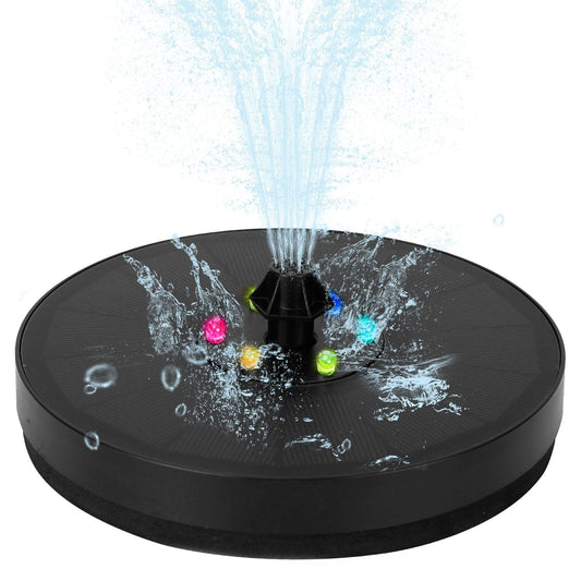 Skorter | Solar-powered fountain pump Floating birdbath pond pump