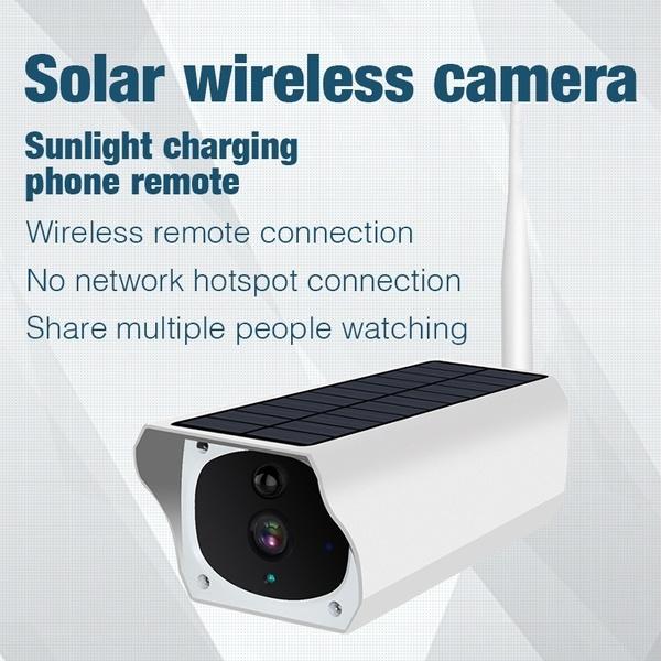 Skorter | Solar-powered IP camera with rechargeable batteries HD 1080p loop recording