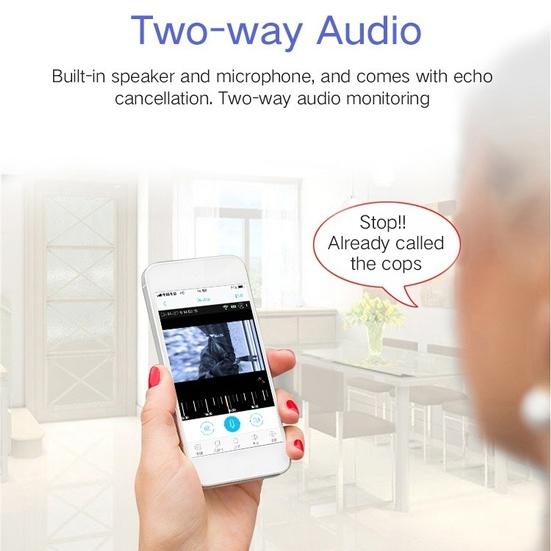 Skorter | Solar-powered IP camera with rechargeable batteries HD 1080p loop recording