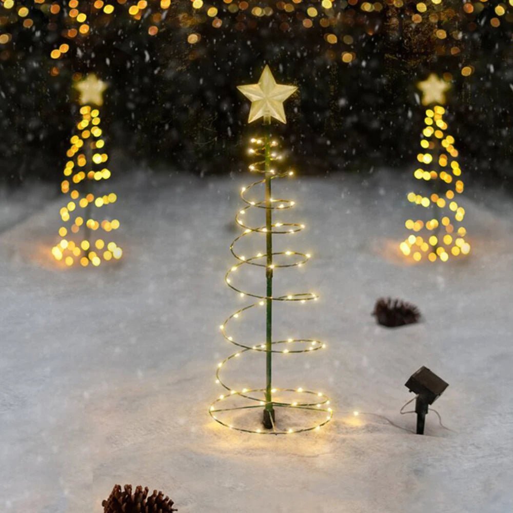 Skorter | Solar-Powered LED Christmas String Lights – Waterproof Outdoor Fairy Garland for Magical Holiday Garden & New Year Décor