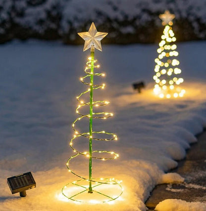 Skorter | Solar-Powered LED Christmas String Lights – Waterproof Outdoor Fairy Garland for Magical Holiday Garden & New Year Décor