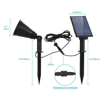 Skorter | Solar Powered Spotlight Outdoor Garden Lamp Waterproof