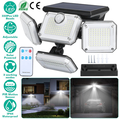 Skorter | Solar-powered outdoor wall lamps with motion sensor
