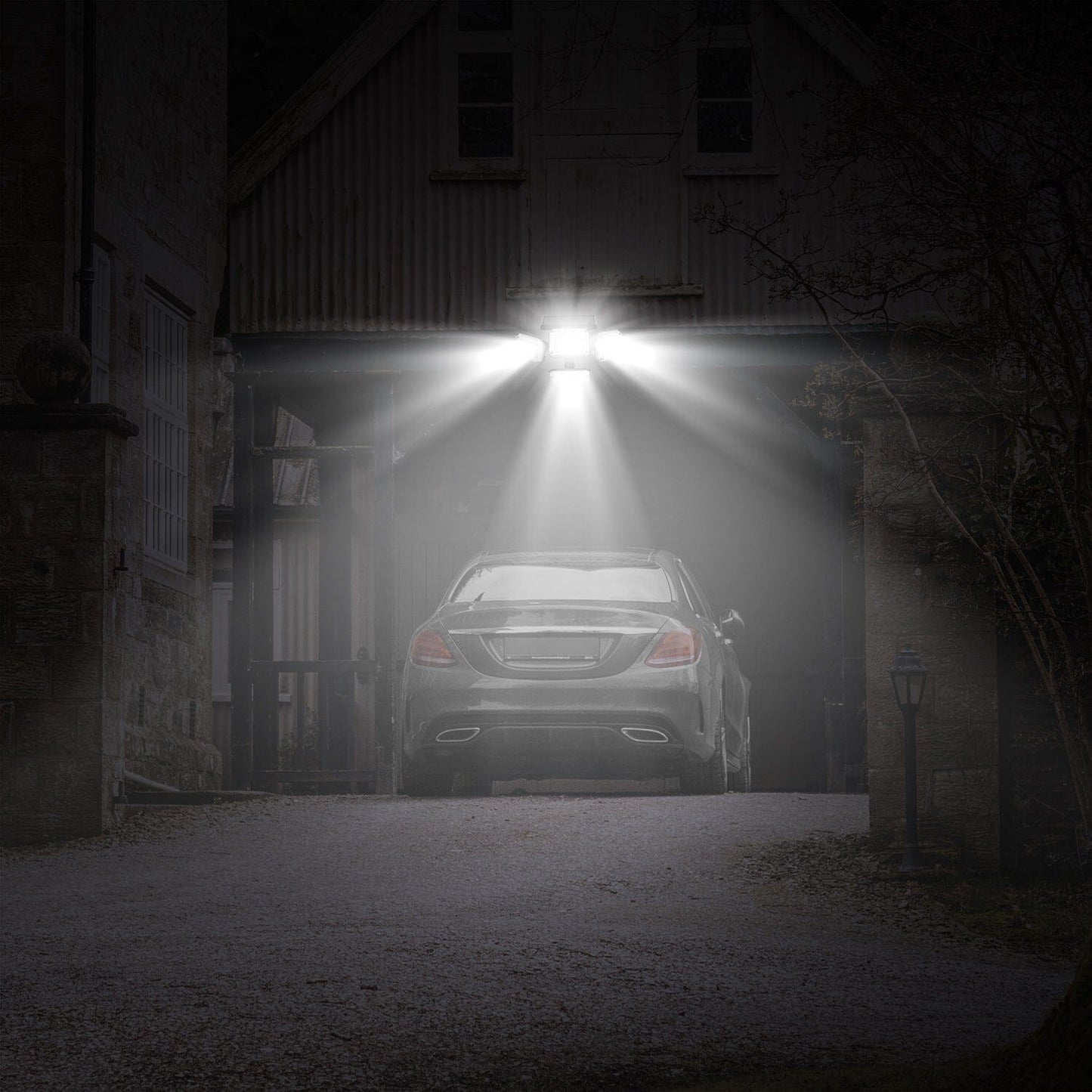 Skorter | Solar-powered outdoor wall lamps with motion sensor
