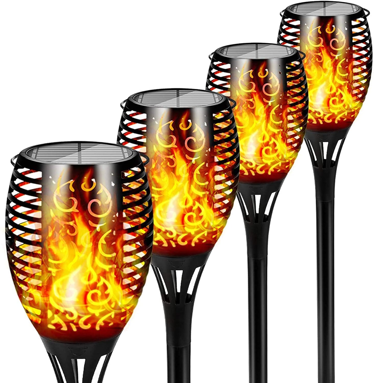 Skorter | Solar Powered Torch Lights 4 Pack