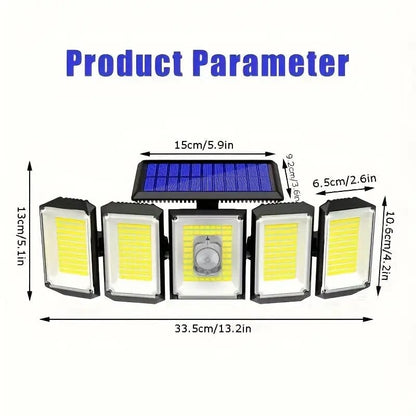 Skorter | Sunlight lamp with 5 adjustable angle heads