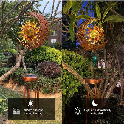 Skorter | Solar Wind Chimes Garden Decorative Wind Chime Light