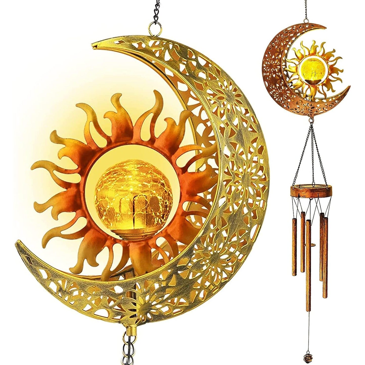 Skorter | Solar Wind Chimes Garden Decorative Wind Chime Light