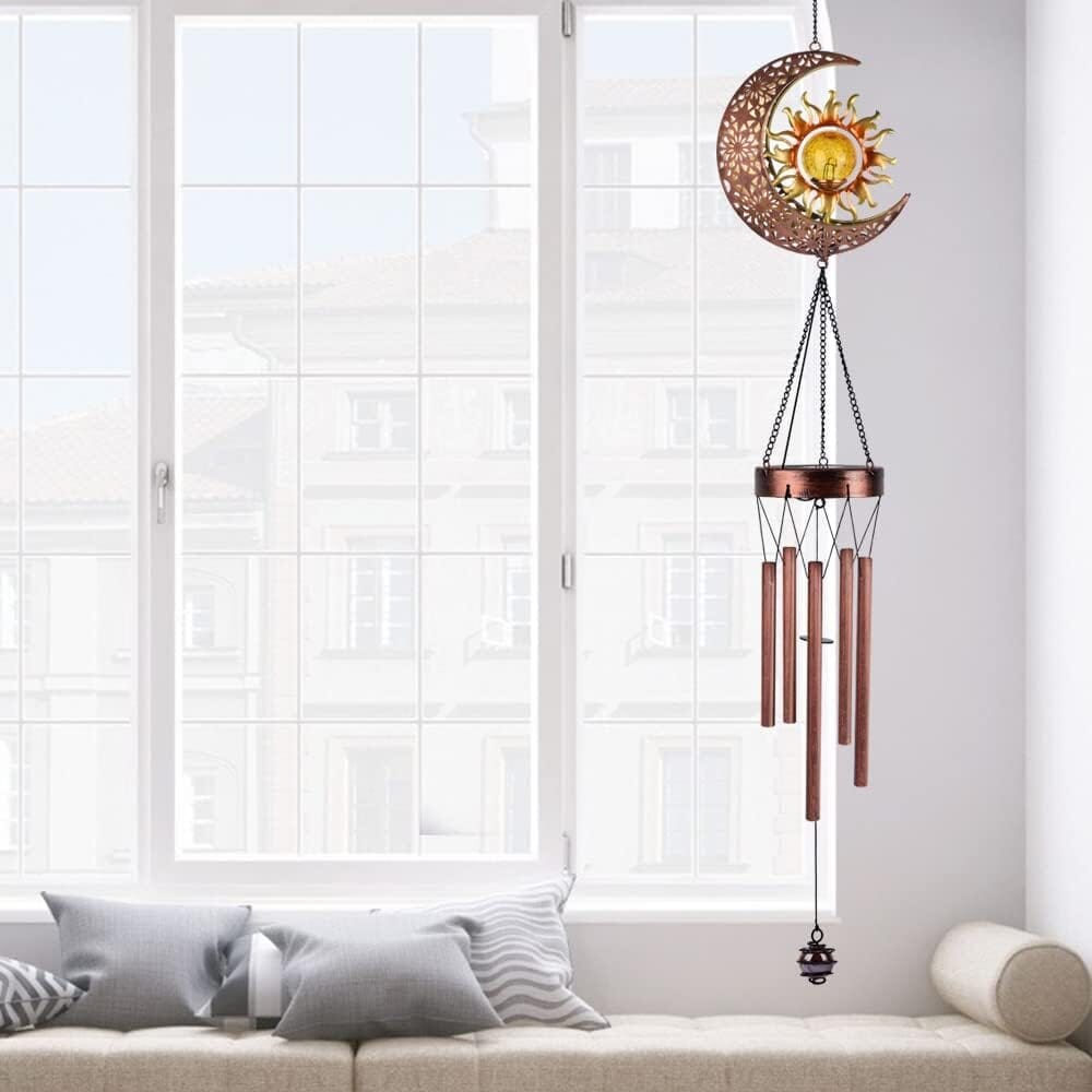 Skorter | Solar Wind Chimes Garden Decorative Wind Chime Light