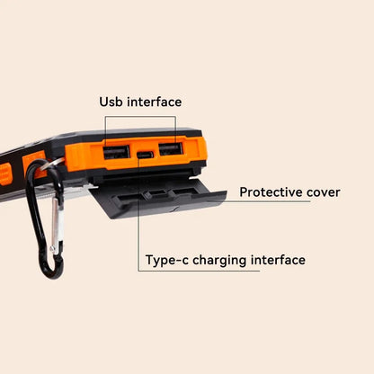 Skorter | SolarCharge Pro Solar Powerbank with Flashlight