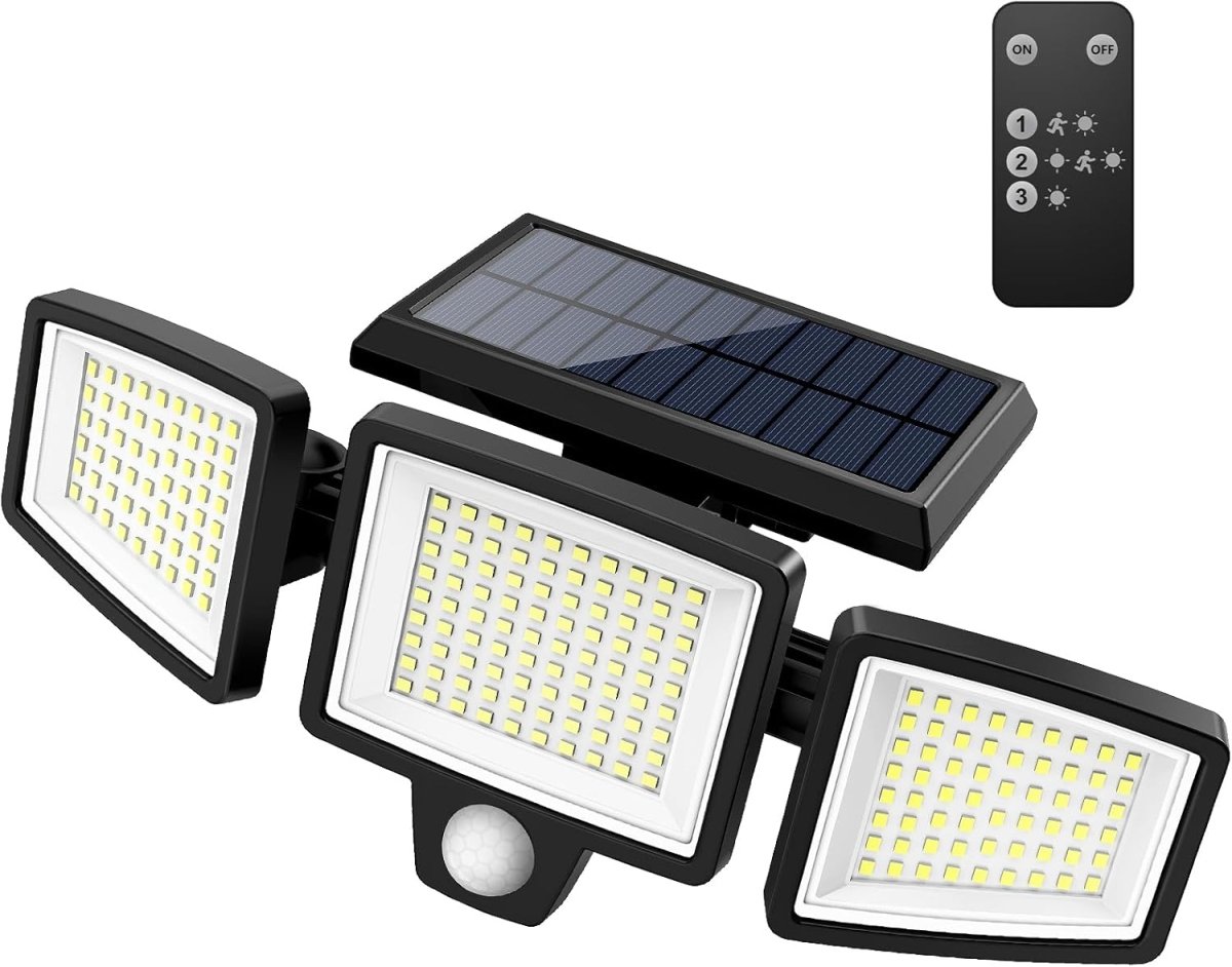 Skorter | SOLARGUARD – Solar Security Light with Motion Sensor and Remote Control