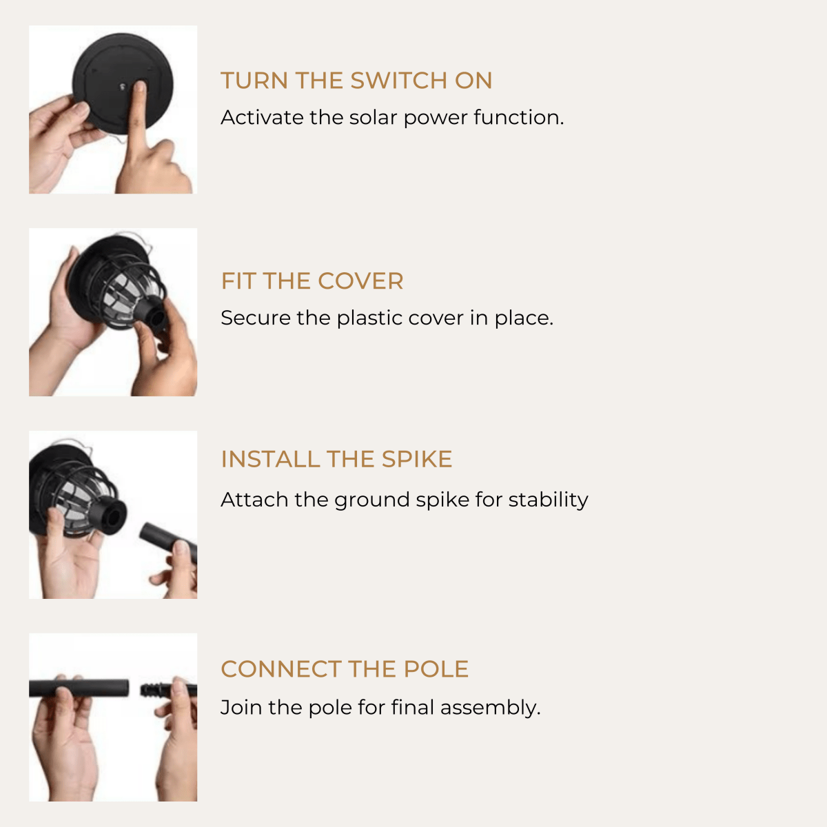 Skorter | SOLARSPIKE – 2 Pack Solar Powered Pathway Lights for Outdoor Garden Illumination