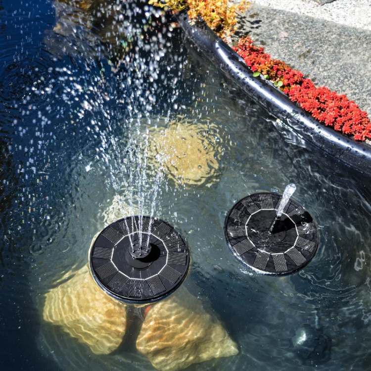 Skorter | Solar-Powered Water Fountain | Effortless Installation & Multiple Spray Patterns for Garden Ponds and Birdbaths