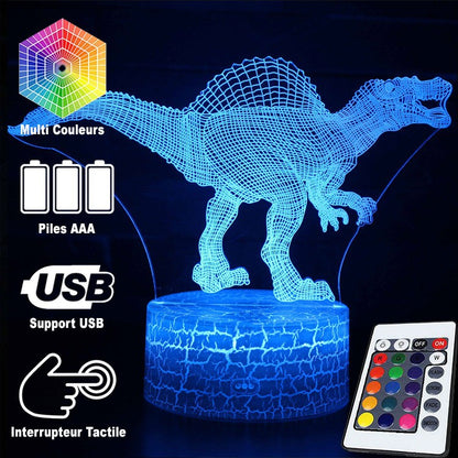 Skorter | 3D Lamp Dinosaur Spinosaurus Terrible