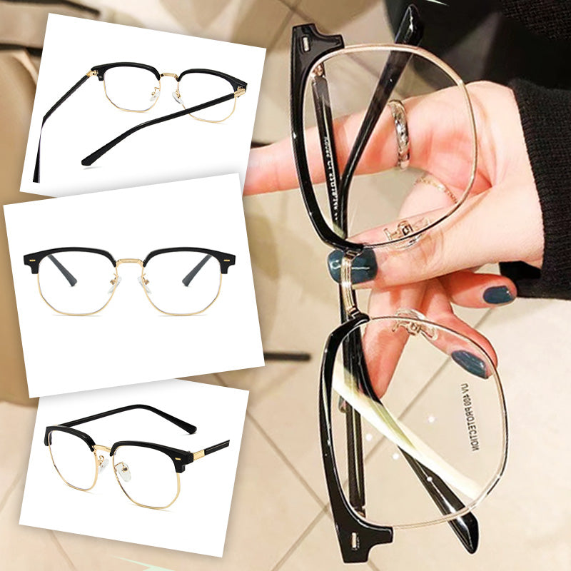Skorter | Blue Light Blocking Half-Rim Glasses