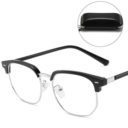 Skorter | Blue Light Blocking Half-Rim Glasses