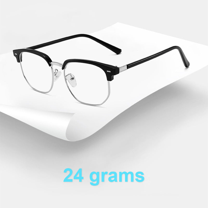 Skorter | Blue Light Blocking Half-Rim Glasses