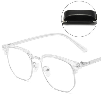 Skorter | Blue Light Blocking Half-Rim Glasses