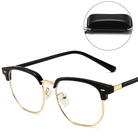 Skorter | Blue Light Blocking Half-Rim Glasses