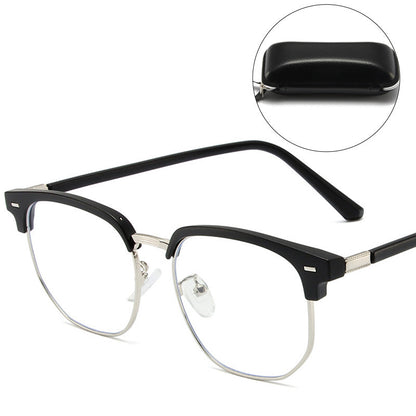 Skorter | Blue Light Blocking Half-Rim Glasses