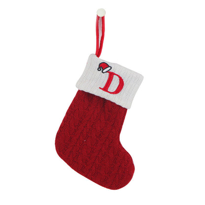 Skorter | Cozy Knit Socks, Embroidered Candy Gift Bag, Letter Christmas Stocking - Perfect for the Little Ones!