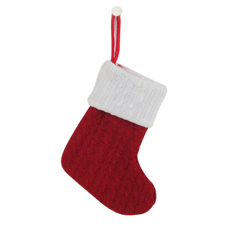 Skorter | Cozy Knit Socks, Embroidered Candy Gift Bag, Letter Christmas Stocking - Perfect for the Little Ones!