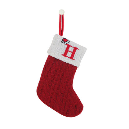 Skorter | Cozy Knit Socks, Embroidered Candy Gift Bag, Letter Christmas Stocking - Perfect for the Little Ones!