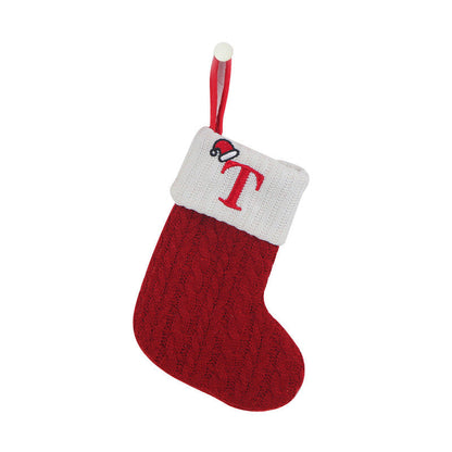 Skorter | Cozy Knit Socks, Embroidered Candy Gift Bag, Letter Christmas Stocking - Perfect for the Little Ones!