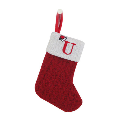 Skorter | Cozy Knit Socks, Embroidered Candy Gift Bag, Letter Christmas Stocking - Perfect for the Little Ones!