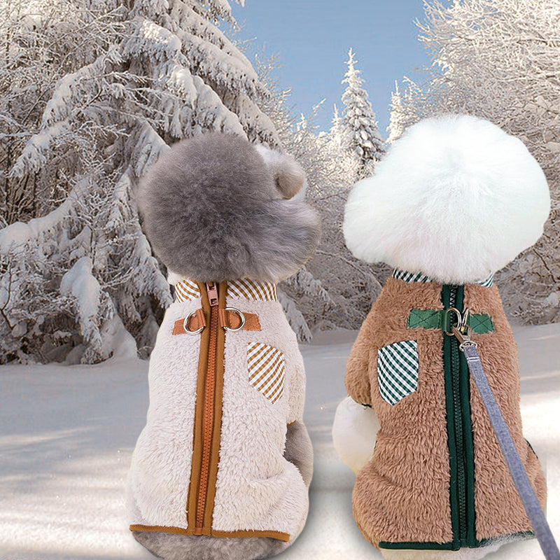 Skorter | Cozy dog coat with D-rings